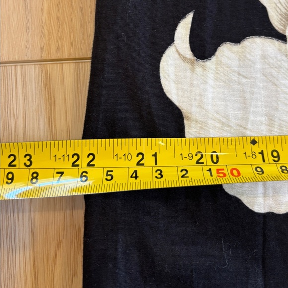 Vintage KY’s Hawaii Floral Iris Black Cotton Sleeveless Maxi Dress Tiki Aloha - Picture 11 of 13